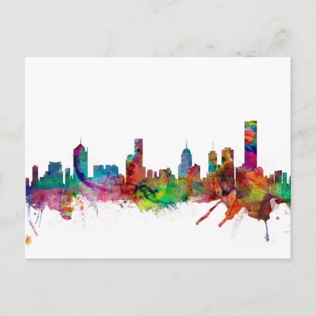 Postal Melbourne Skyline (Anverso)