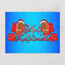 Postal Mele Kalikimaka Tiki