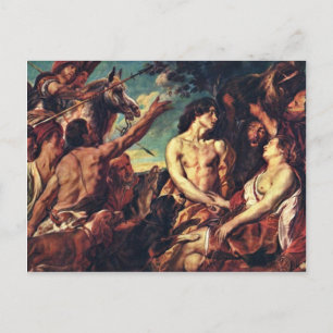 Postal Meleager Y Atalante Por Jacob Jordaens