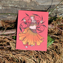 Postal Melissa Autumn Breeze Belly Bailarina