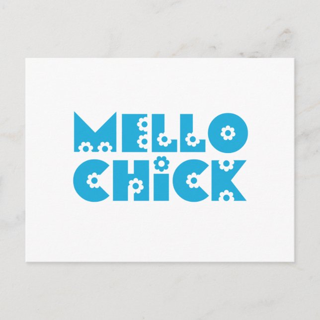 Postal Mello Chick (Anverso)