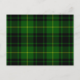 Postal Melocotonería tartan de MacArthur