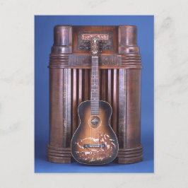 Postal MELODY RANCH COWBOY GUITAR Postcard