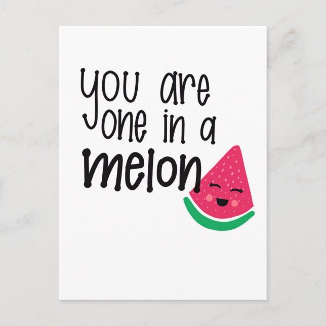Postal Melon (Anverso)