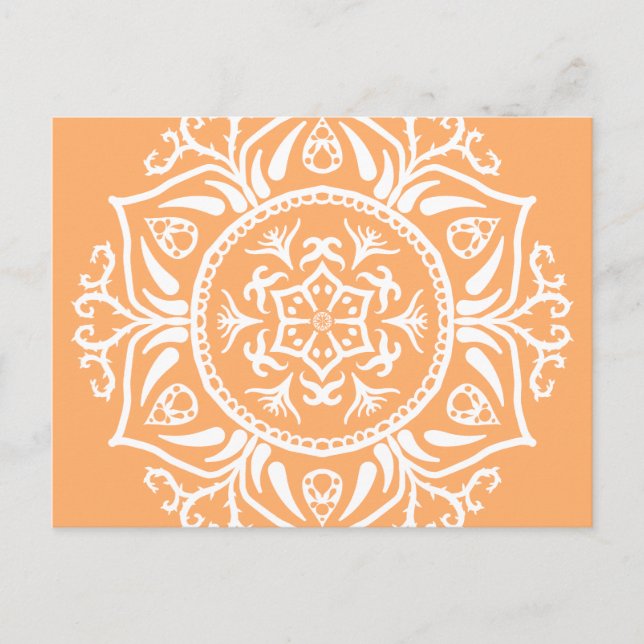 Postal Melon Mandala (Anverso)