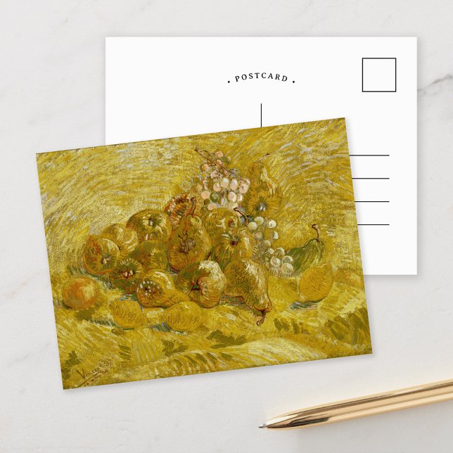 Postal Membrillos, Limones, Peras, Uvas | Vincent van Gog (Subido por el creador)