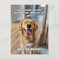 Meme de Chiste de Weasel Bartender