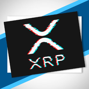 Postal Meme de criptografía de divisa XRP Glitch Cryptocu