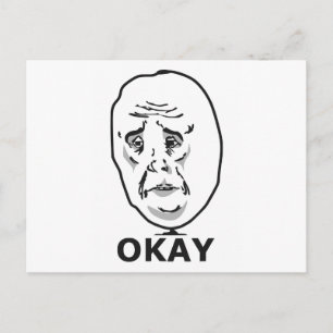 Postal Meme del Tipo Okay