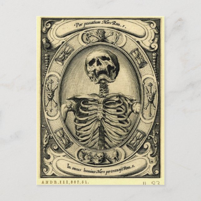 Postal Memento Mori (Anverso)