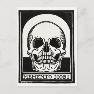 Postal Memento mori (1916) de Julie de Graag (1877-1924)