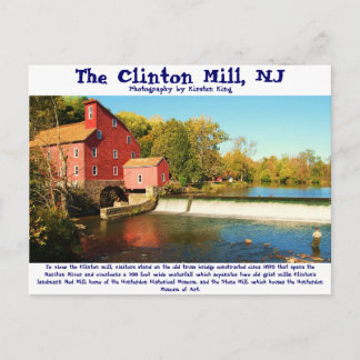 Postal memoria 1 135, The Clinton Mill, NJ, fotografía...