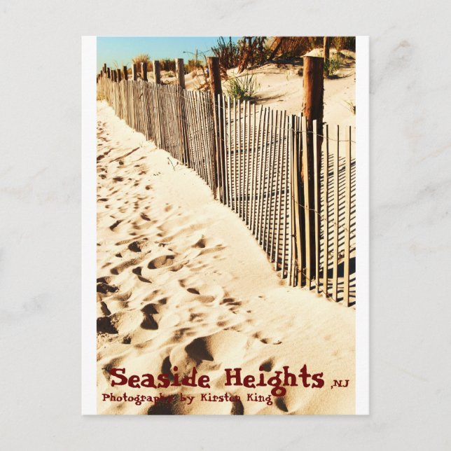 Postal memoria 1 137, Seaside Heights, Fotografía de K... (Anverso)