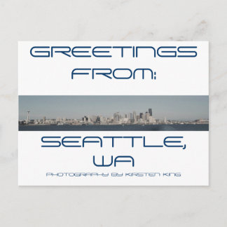 Postal memoria 2 371, RECIENTES, DE:, SEATTLE, WA, PH...