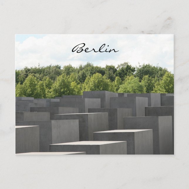 Postal memoria del holocausto (Anverso)