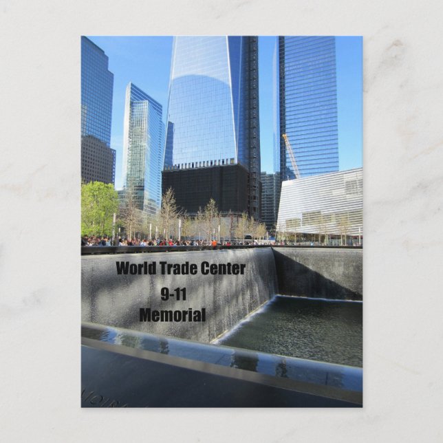 Postal Memorial 9/11, World Trade Center, Nueva York (Anverso)