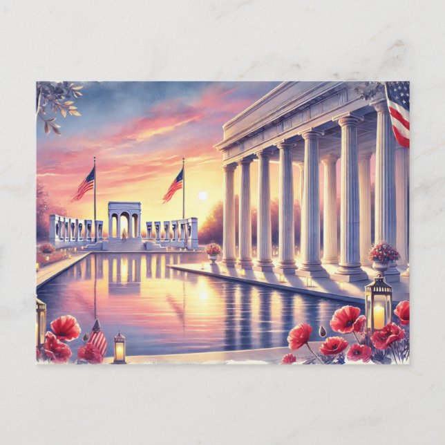 Postal Memorial Day, Estados Unidos (Anverso)