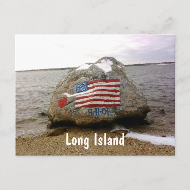 Postal Memorial de Long Island 3 (Anverso)