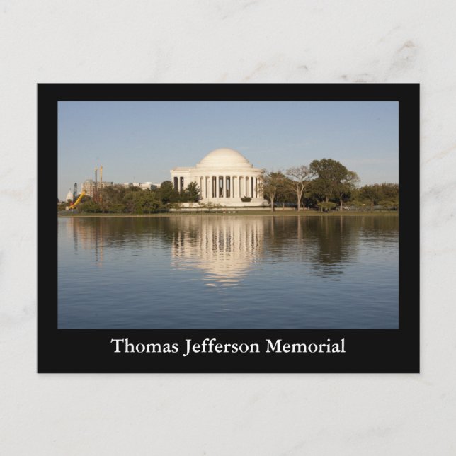 Postal Memorial de Thomas Jefferson (Anverso)