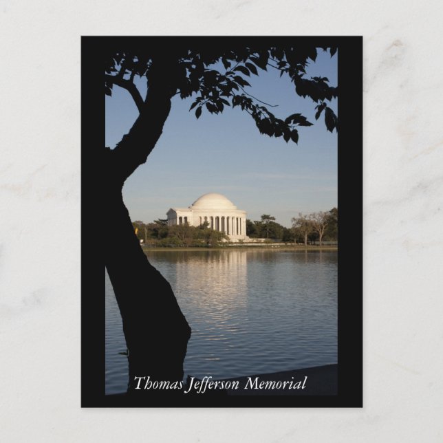 Postal Memorial de Thomas Jefferson (Anverso)