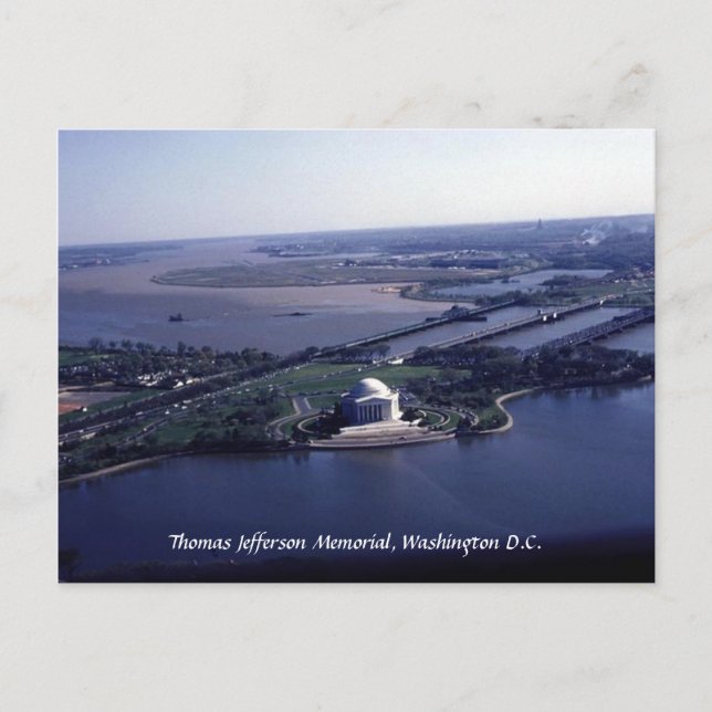 Postal Memorial de Thomas Jefferson (Anverso)