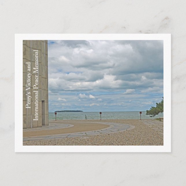 POSTAL MEMORIAL DE VICTORIA Y PAZ INTERNACIONAL DE PERRY (Anverso)