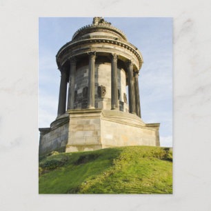 Postal Memorial Robert Burns en Edimburgo, Escocia