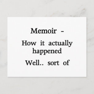 Postal Memorias Cómo sucedió