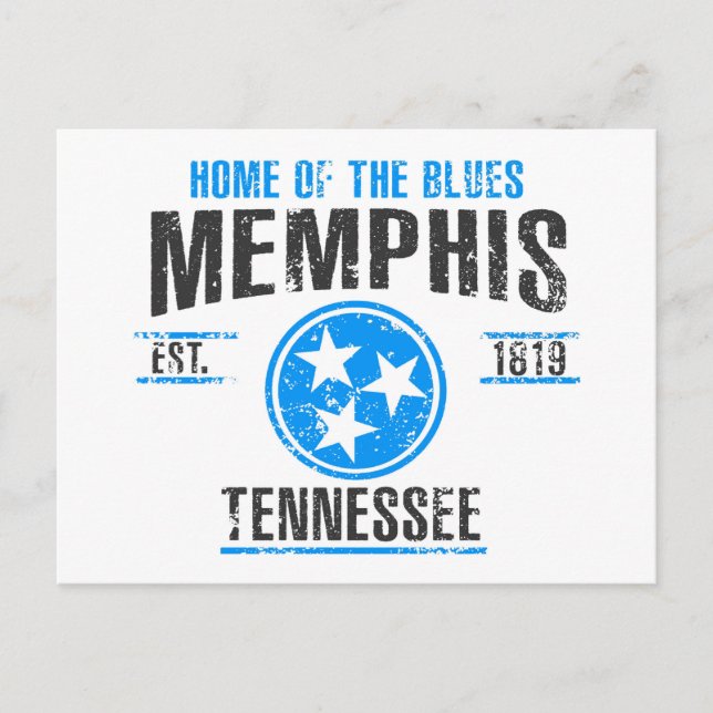Postal Memphis (Anverso)