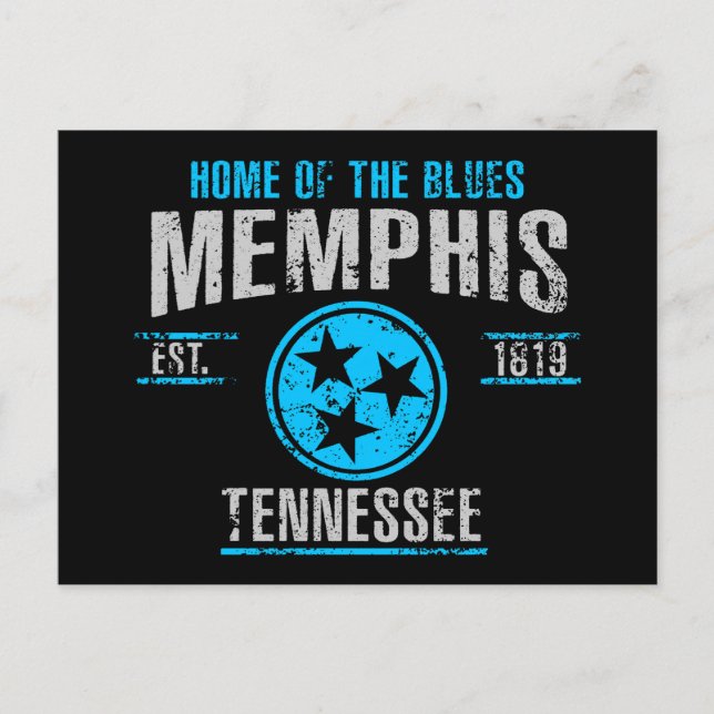 Postal Memphis (Anverso)