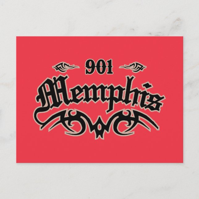 Postal Memphis 901 (Anverso)