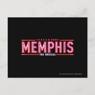 Postal MEMPHIS - El logotipo musical