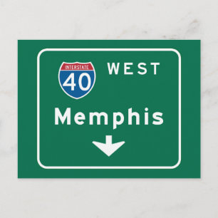 Postal Memphis, Rótulo de TN Road