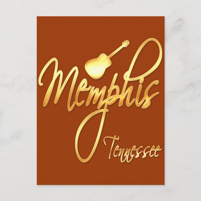 Postal Memphis, Tennessee (Anverso)