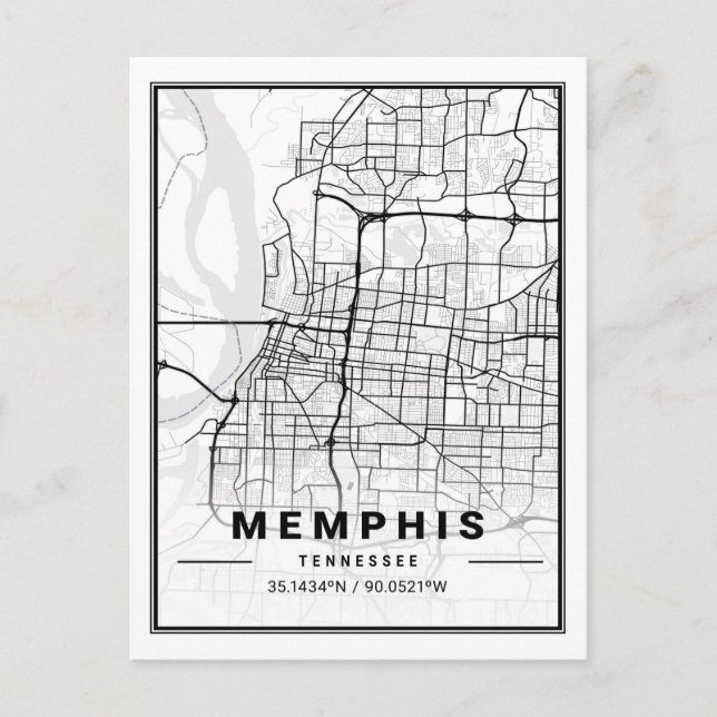 Postal Memphis Tennessee (Anverso)