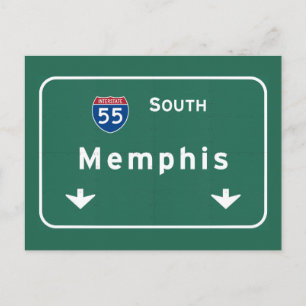Postal Memphis Tennessee tn Interstate Highway Freeway :