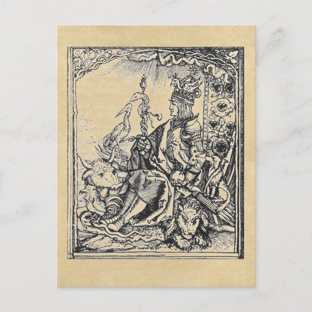 Postal Menagerie of Emperor Maximilian (Anverso)