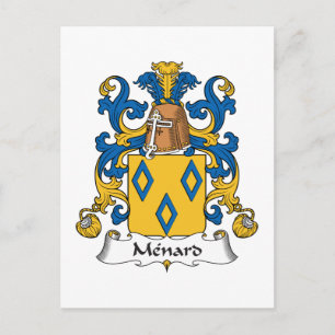 Postal Menard Family Crest