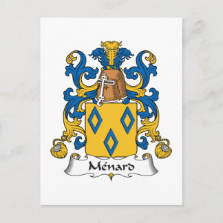 Postal Menard Family Crest