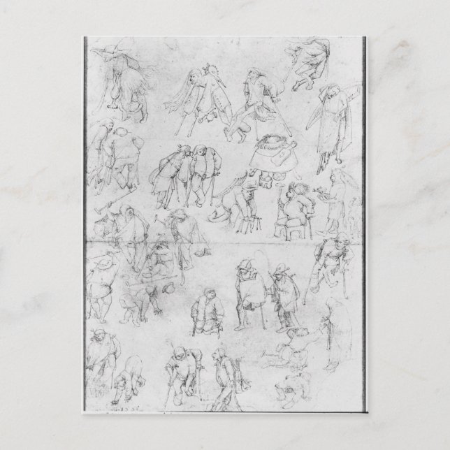 Postal Mendigos (Anverso)