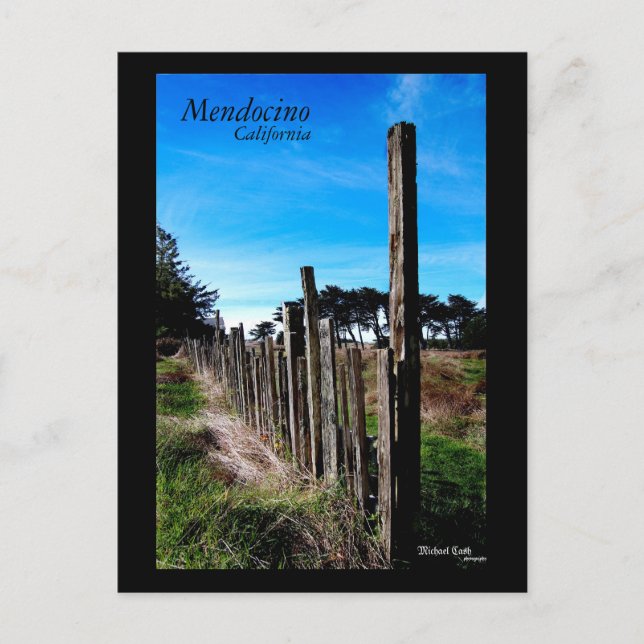 Postal Mendocino California (Anverso)
