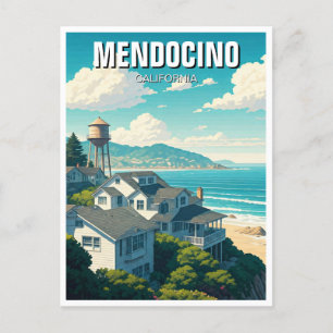 Postal Mendocino California Travel