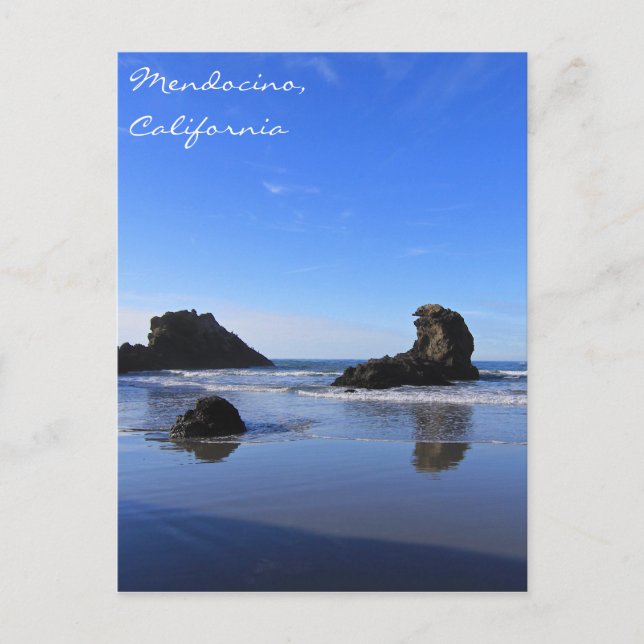 Postal Mendocino Post Card (Anverso)