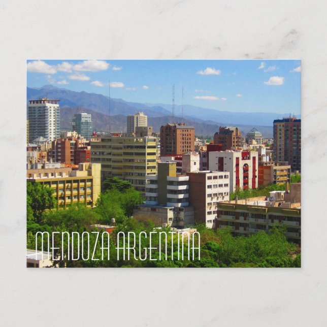 Postal Mendoza Argentina Postcard (Anverso)