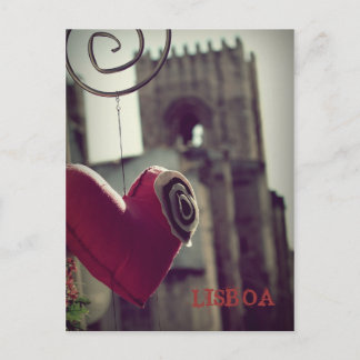 Postal Menina de Lisboa...