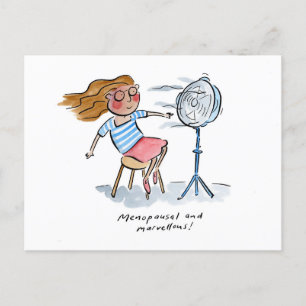 Postal Menopáusica y maravillosa