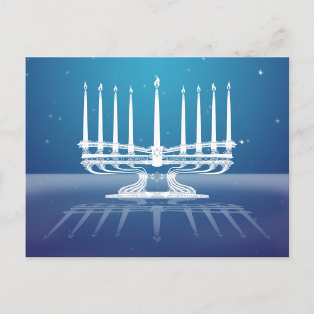 Postal Menorah (Anverso)