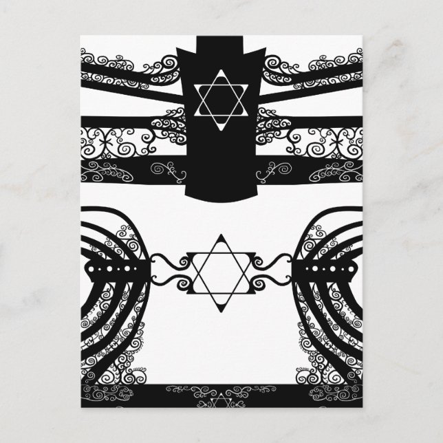 Postal Menorah (Anverso)