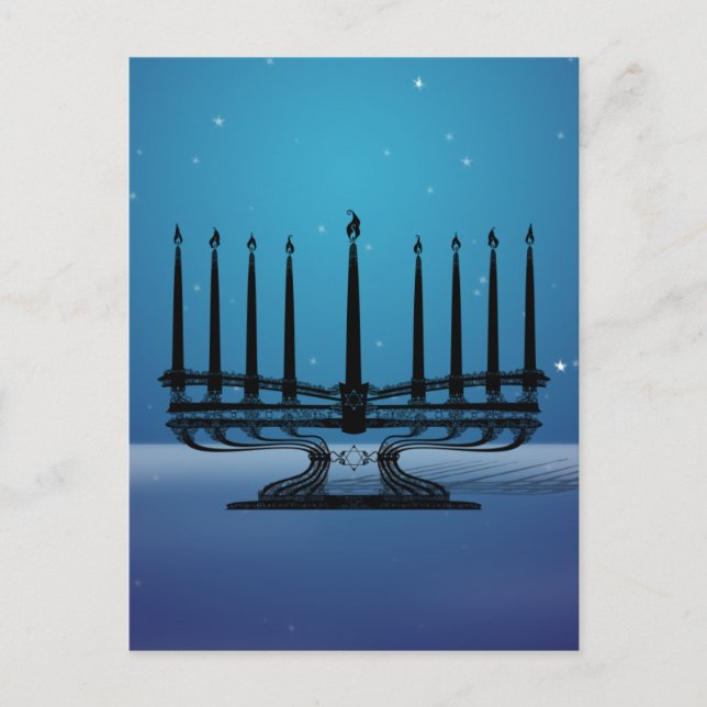 Postal Menorah (Anverso)