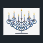 Postal Menorah<br><div class="desc">Menorah judía</div>